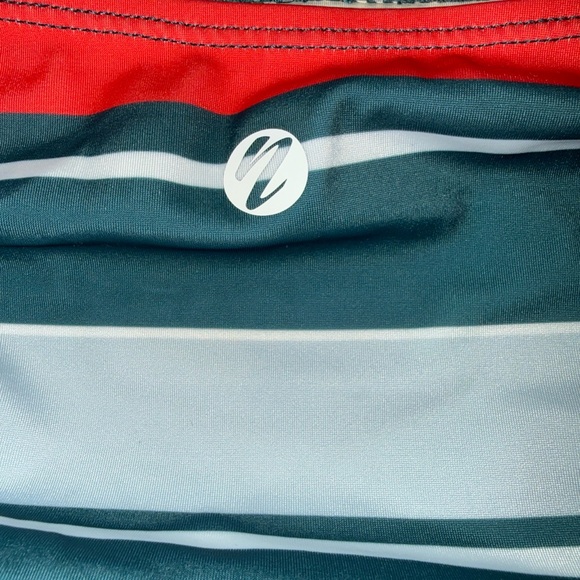 Nani XS Striped High-Waisted Bikini Bottom - Picture 4 of 5